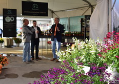 Perry if Basewell talking with visitors.